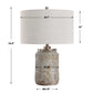 Graydon - Table Lamp - Gray
