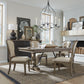Americana Farmhouse - Dining Room Trestle Table Set
