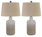 Marnina - Ceramic Table Lamp (Set of 2) - Taupe