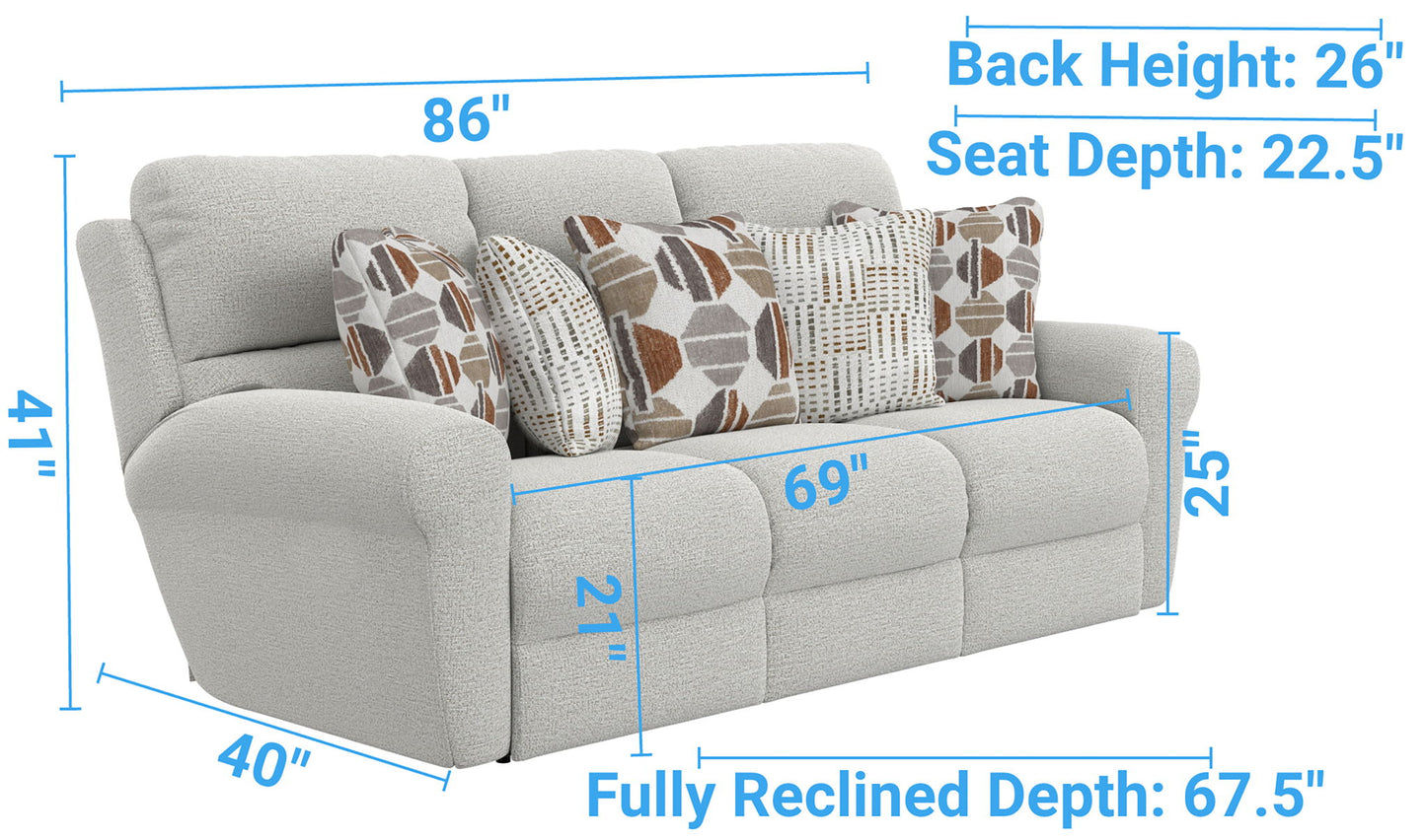 Kellen - Lay Flat Reclining Sofa