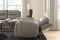 Real Moments - Power Reclining Sofa With Audio Seating - Ash