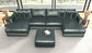Remington - Modular Sofa And Cocktail Ottoman - Pine
