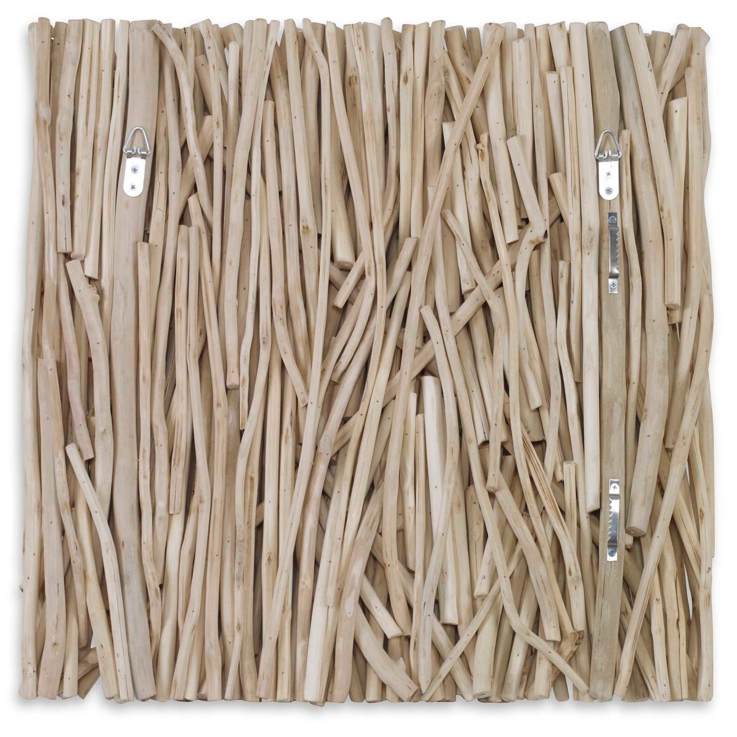 Gathered Teak - Square Wood Wall Decor