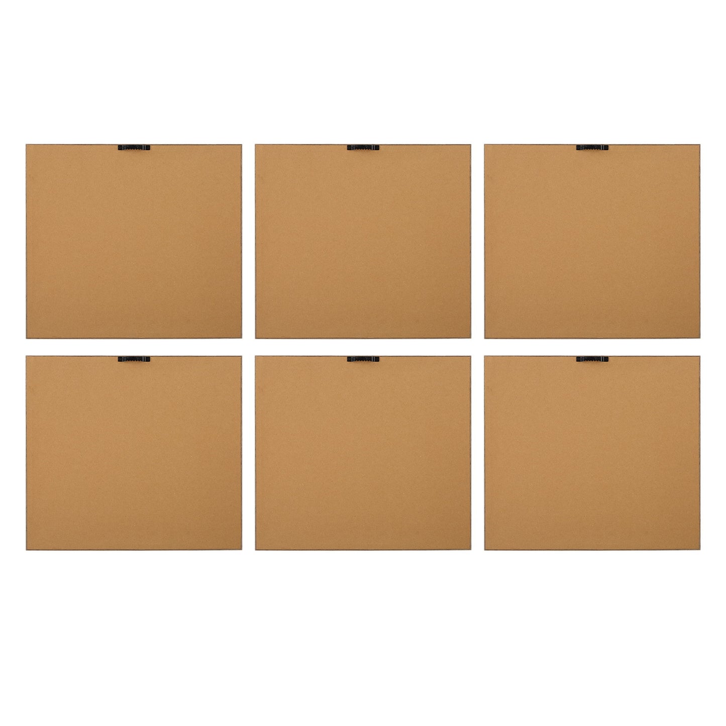 Resting Bunny - Framed Prints (Set of 9) - Dark Brown