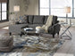 Hollynyx - Occasional Table Set (Set of 3) - Chrome Finish