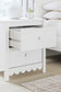 Hallityn - Two Drawer Night Stand - White