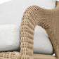 Kavali - Outdoor Wicker Lounge Chair - Woodtone