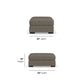 Otto - Fabric Stationary Ottoman