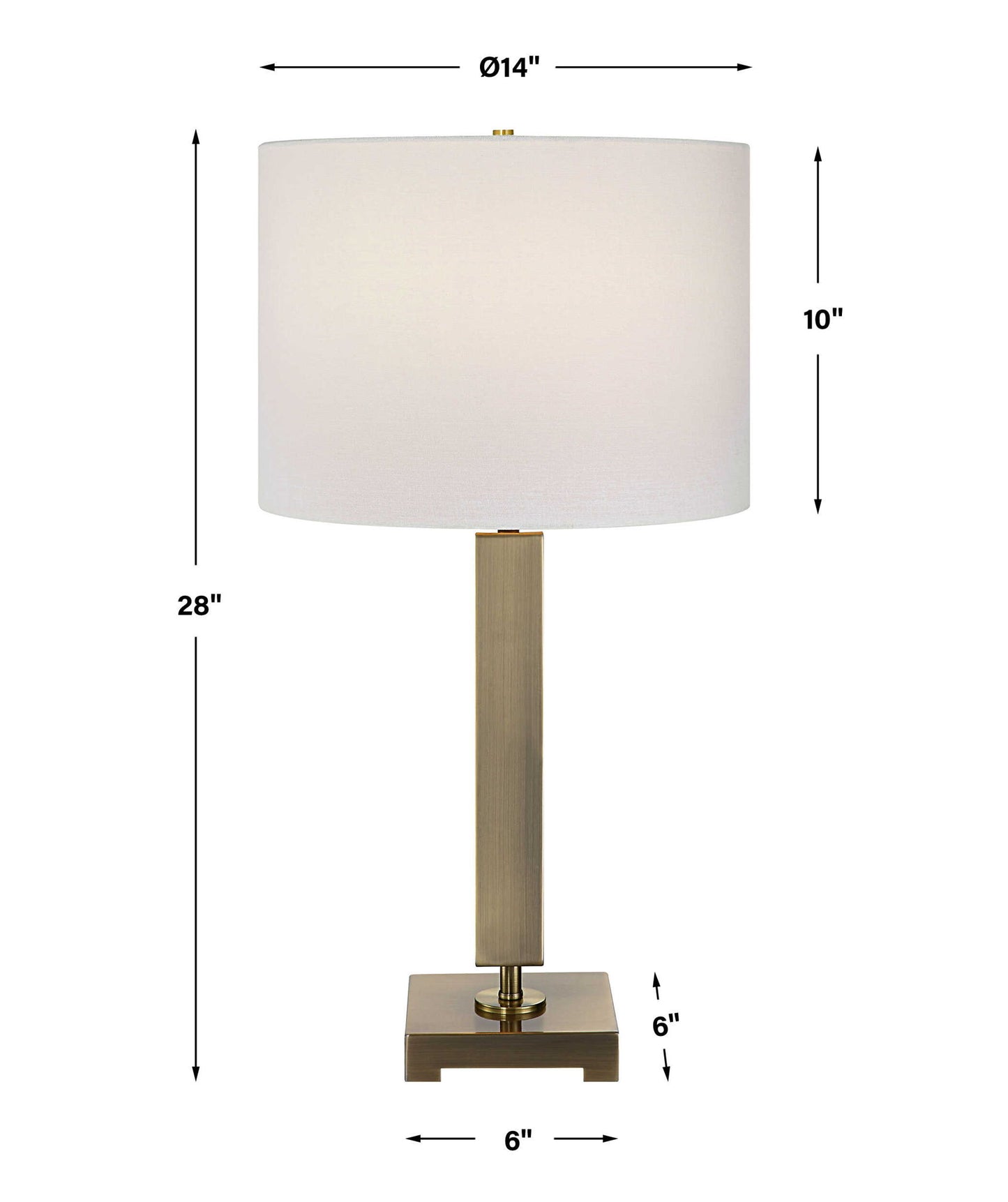 Duomo - Table Lamp - Brass