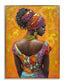 Sunlit Elegance - 30" x 40" Framed Wall Art - Orange