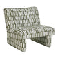 Willa - Accent Chair - Green / White
