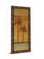 Golden Palm Il By Jordan Grey - Framed Print Wall Art - Dark Brown