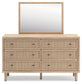 Cielden - Dresser And Mirror - Two-Tone