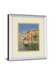 The Grand Canal, Venice By Rubens Santora - Mirror Framed Print Wall Art - Blue