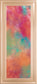 Vapor Il. B By Jason Johnson - Framed Print Wall Art - Red