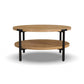 Millwork - Round Coffee Table - Light Brown