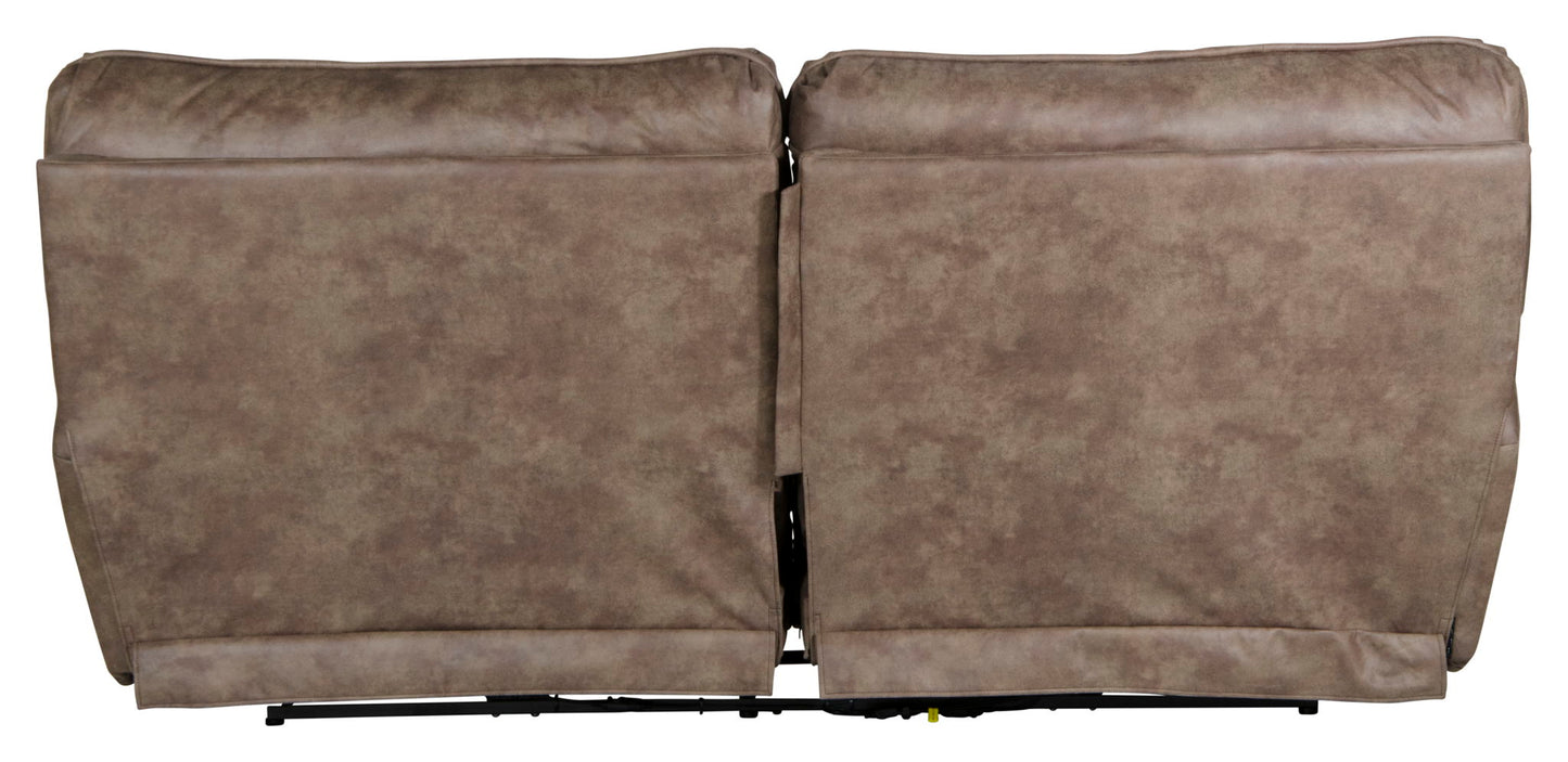 Hollins - 88" Power Reclining Sofa - Coffee