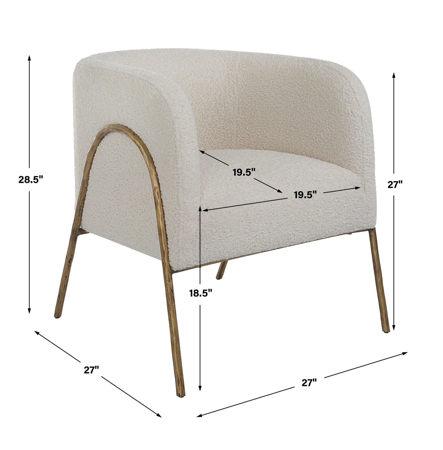 Jacobsen - Shearling Accent Chair