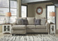 Kestrel - Queen Sofa Chaise Sleeper - Driftwood