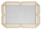 Claybrook - Accent Mirror - Gold Finish