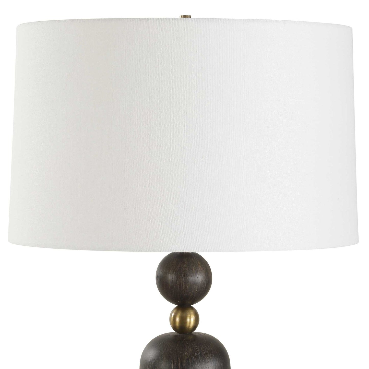 McQuinn - Table Lamp - Dark Walnut