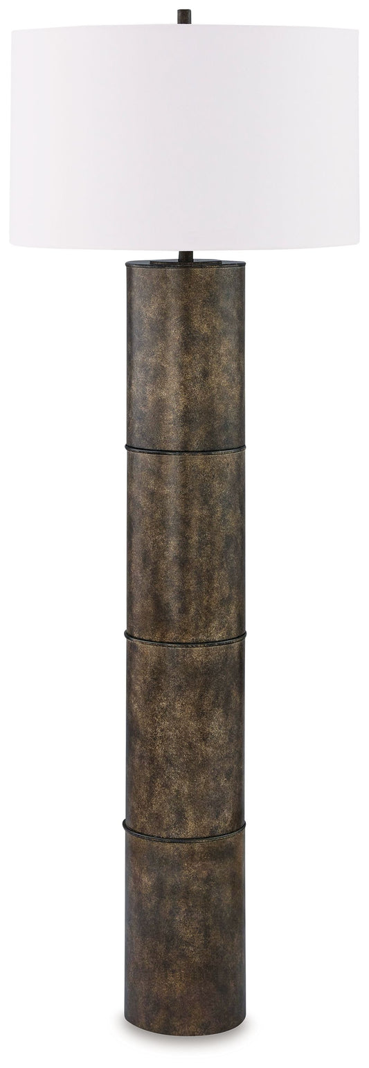 Jebson - Dark Bronze Finish - Metal Floor Lamp