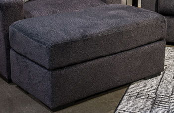 Wryenlynn - Ottoman - Fabric - Onyx