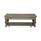 Americana Farmhouse - Rectangular Cocktail Table - Dusty Taupe