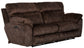 Sedona - Power Hdrst With Lumbar Lay Flat Reclining Console Loveseat With Storage & Cupholders