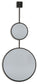 Brewer - Accent Mirror - Black