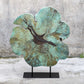 Bahati Wood - Sculpture - Blue
