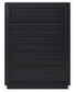Londer - Five Drawer Chest - Black