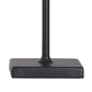 "Eclipse Aura I" Rechargeable LED Metal Accent Lamp (Set of 2) - Black