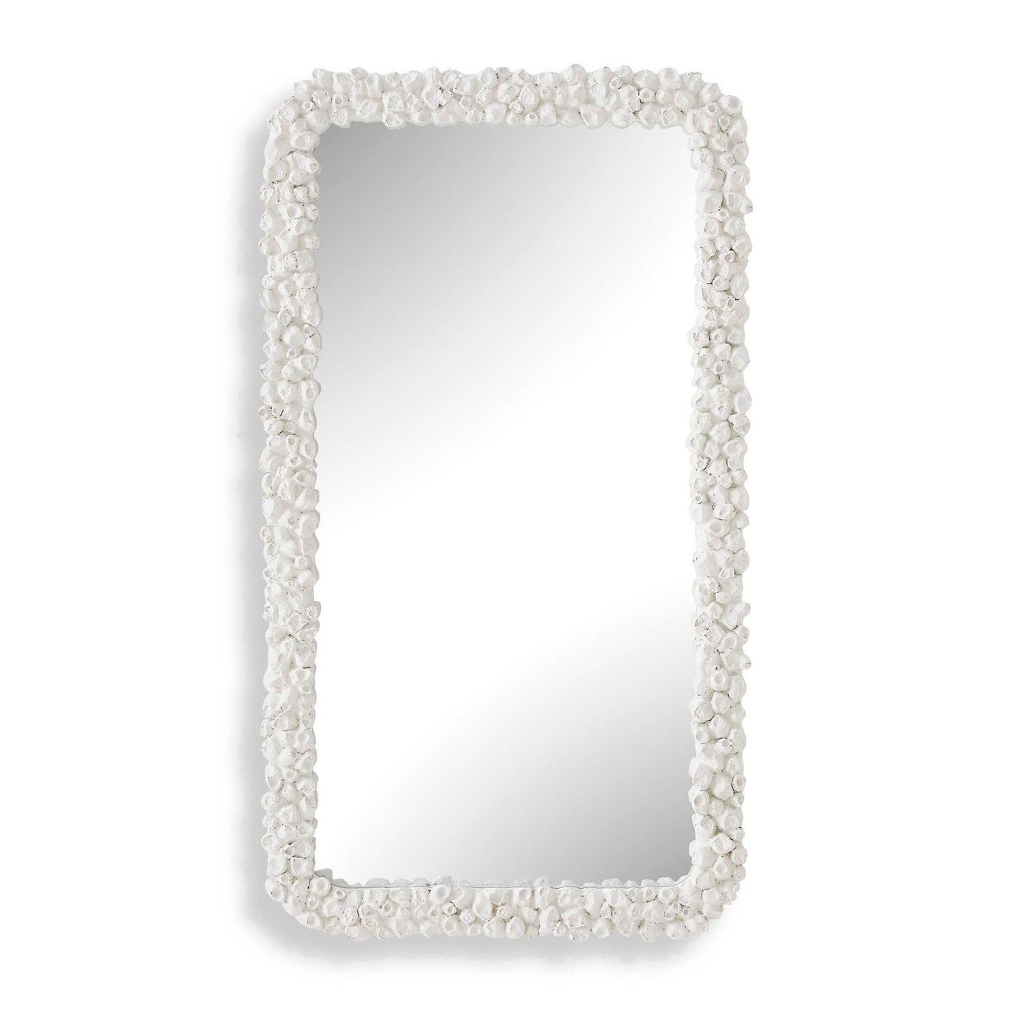 Barnacle - Rectangular Mirror - White