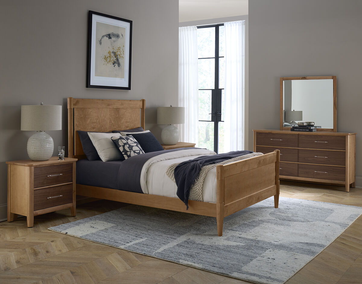 Nordhaven - 2 Drawer Nightstand - Two-Tone