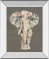 Flower Crown Elephant II By Jennifer Goldberger - Beige