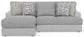 Titan - Sectional With Comfort Coil Seating And Accent Pillows Included