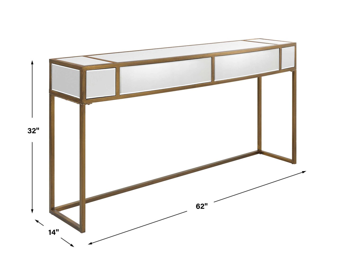 Reflect - Mirrored Console Table