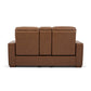 Dutch - Power Reclining Loveseat With Console, Power Headrest & Lumbar