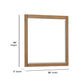Lincoln - Mirror - Warm Walnut