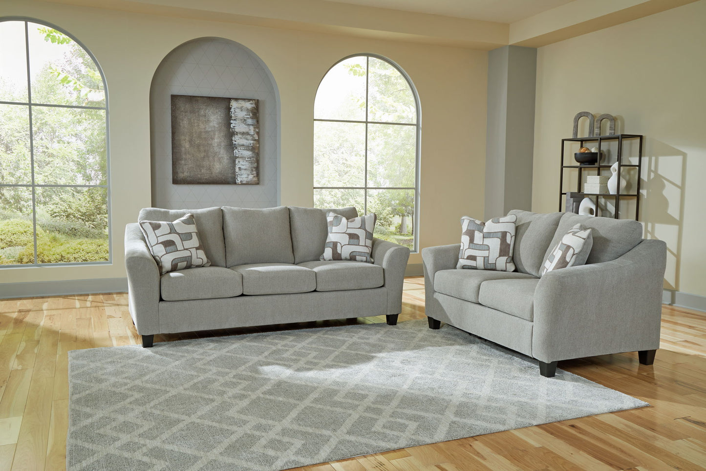 Willarae - 2 Pc. - Sofa, Loveseat - Taupe