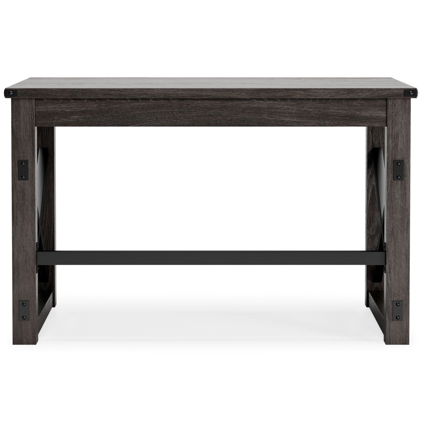 Freedan - Home Office Desk - Grayish Brown
