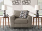 Triston-Peaks - Chair And A Half - Suede