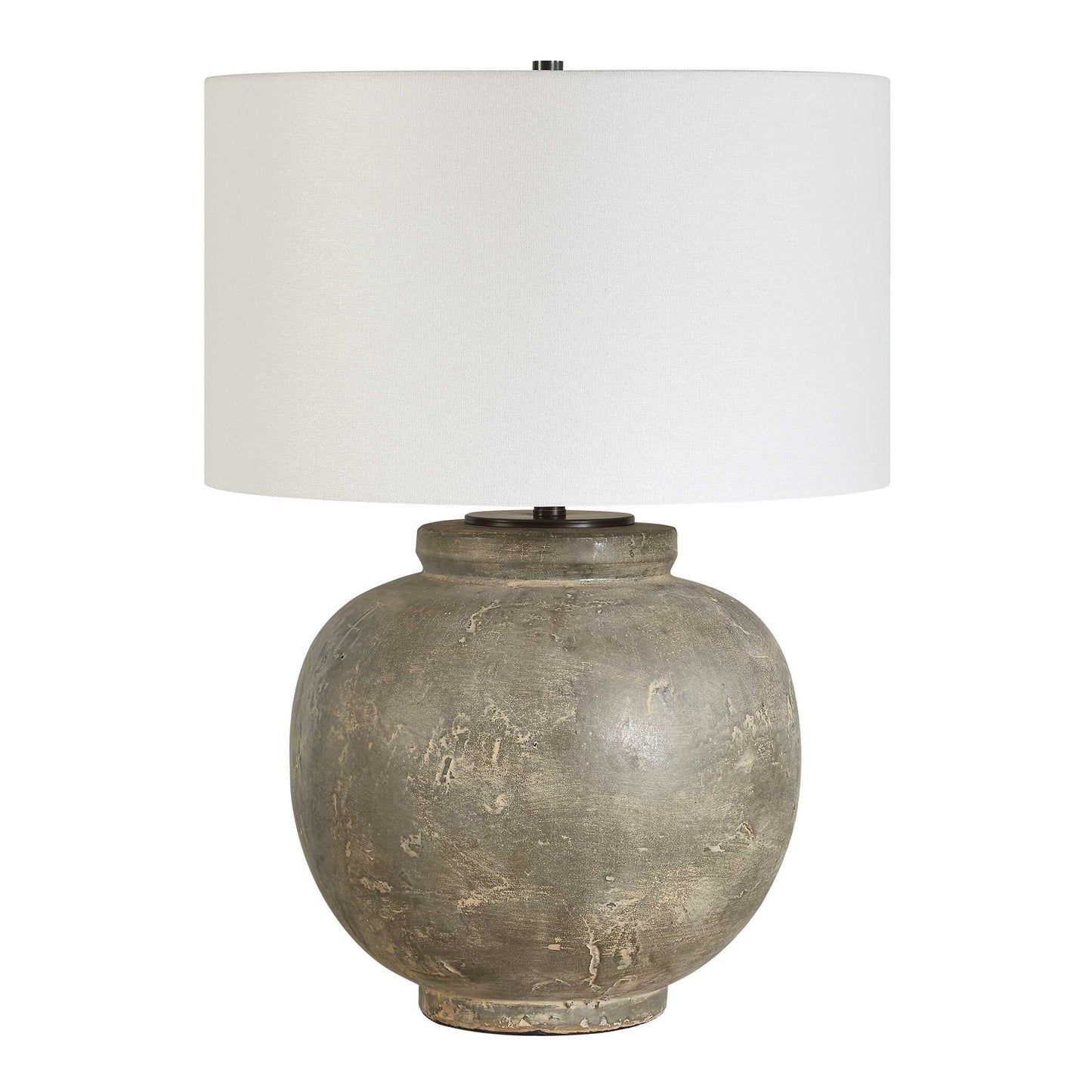 Rock Of Ages - Table Lamp - Rust Brown