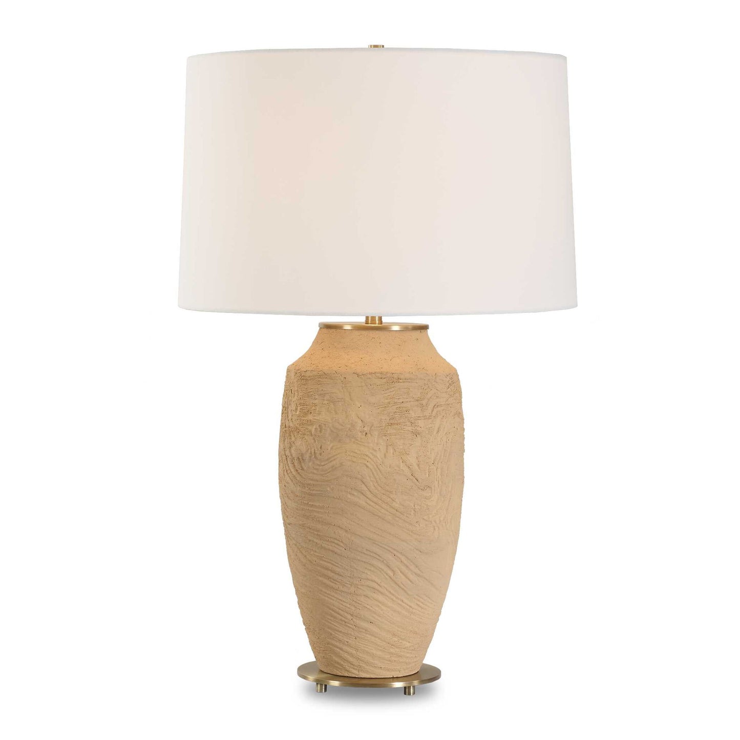 Sandstone Flow - Table Lamp - Terracotta