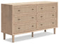 Cielden - Six Drawer Dresser - Two-Tone