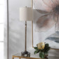 Parnell - Industrial Buffet Lamp - Dark Brown