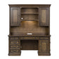 Amelia - 5 Piece Home Office Jr Executive Set - Antique Toffee