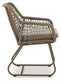 Majors Beach - Outdoor Table And 2 Chairs (Set of 3) - Beige