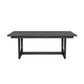 Waterfall - Rectangular Dining Table - Deep Ebony
